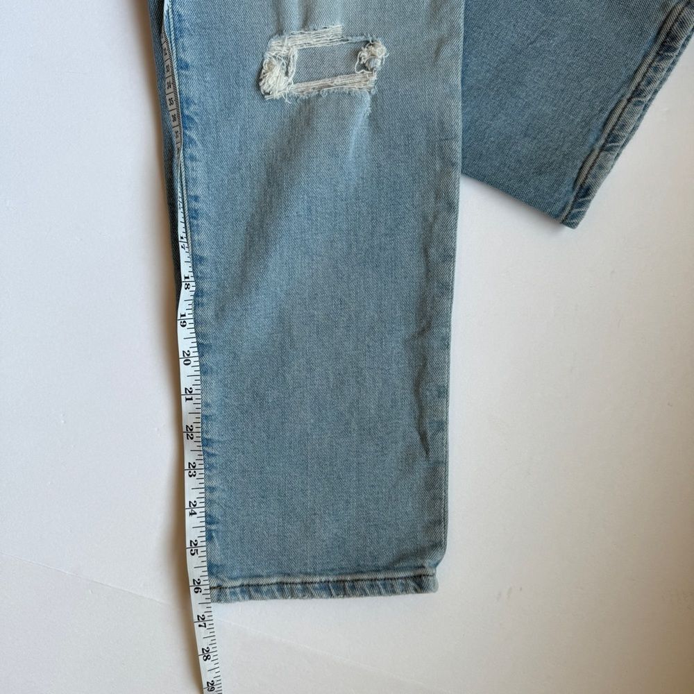 Madewell The Curvy Perfect Vintage Jean in Danby Wash: Ripped Edition Size 25P - Picture 10 of 10